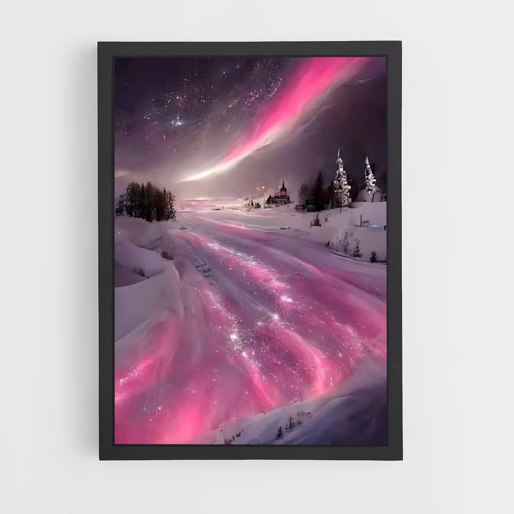 Poster Aurora Rose – affiche Univers (vue 2)
